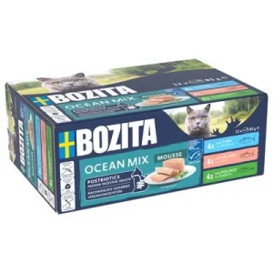 Bozita Mousse 12 x 85 g Mix del océano