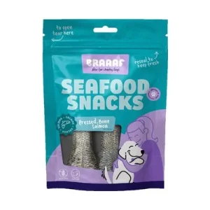 Braaaf huesos de pescado para perros 100 g (12 cm)