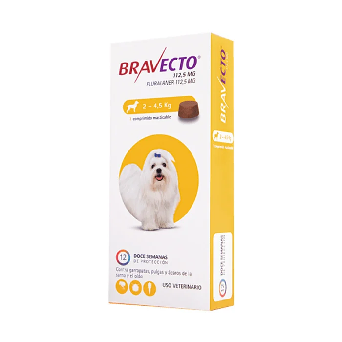 Bravecto Perros 2 a 4,5 kg