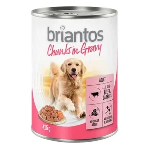 Briantos bocaditos en salsa 24 x 415 g - Pack Ahorro Vacuno y zanahorias