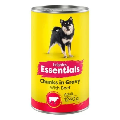Briantos Essentials Chunks in Gravy 6 x 1240 g Vacuno