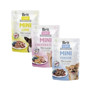 Brit Care Adult Mini Dog - Fillets in Gravy