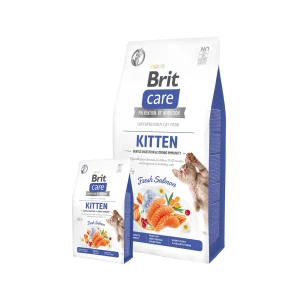 Brit Care Cat - Grain Free Kitten - Gentle Digestion & Strong Immunity