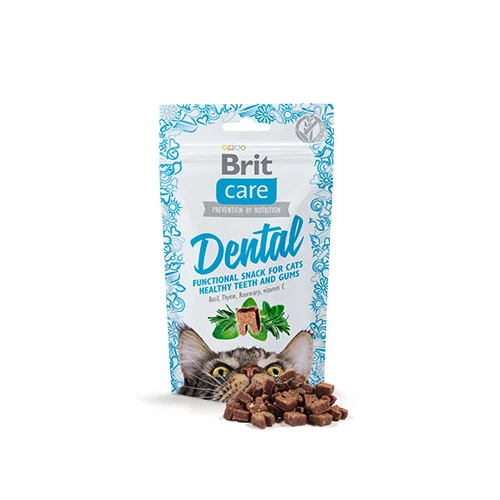 BRIT CARE CAT SNACK DENTAL FUNCTIONAL 50 GR - Image 2