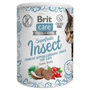 Brit Care Cat Snack Superfruits & Insects 100 g