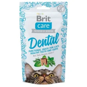 Brit Care Dental Cat snack para gatos 50 g