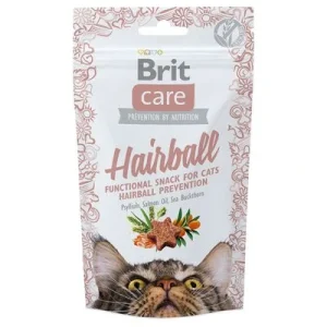 Brit Care Hairball snacks para gatos 50 g