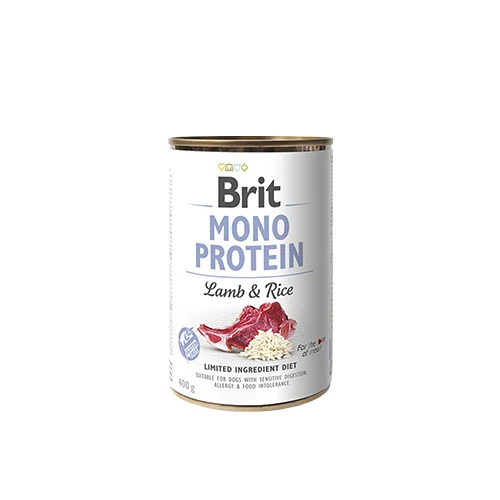 Brit Care Mono Protein Lamb Rice 400 GR