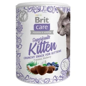 Brit Care Superfruits Kitten snacks para gatitos 100 g