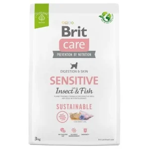 Brit Care Sustainable Sensitive con pescado e insectos 3 kg