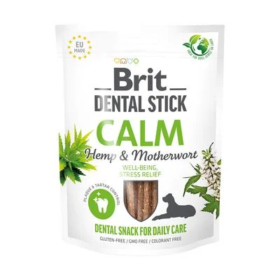 Brit Dental Stick Calma con cáñamo y agripalma 251 g (7 unidades)
