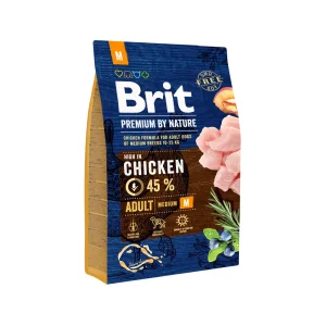 Brit Premium by nature Adult - Perros medianos