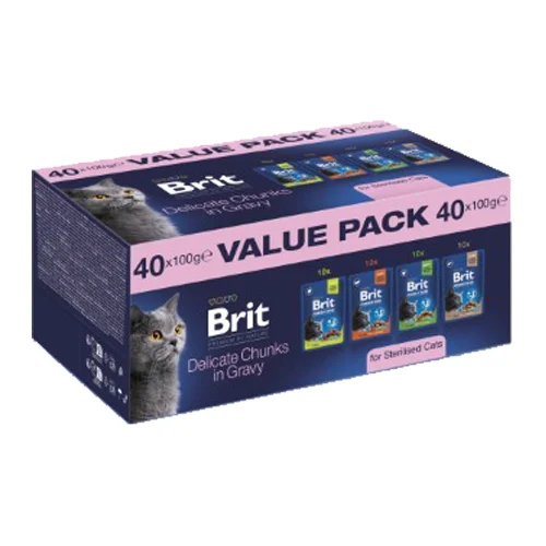 Brit Premium by Nature Delicate Chunks Sterilised