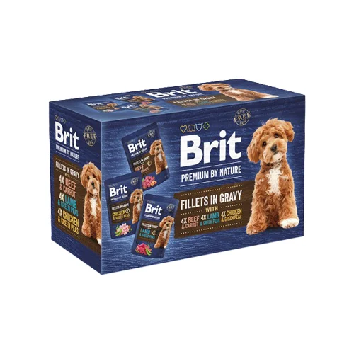 Brit Premium by Nature Fillets in Gravy Multipack
