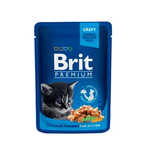 Brit Premium Cat Pouches - Kitten - Image 2