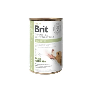 Brit Veterinary Diet Dog - Grain free - Diabetes - Lata