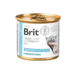 Brit Veterinary Diet Cat - Grain free - Obesity - Lata