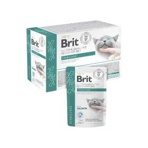 Brit Veterinary Diet Cat - Grain free - Sterilised - Pouch