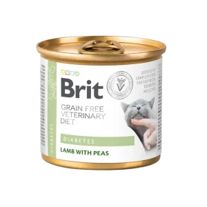 Brit Veterinary Diet Cat - Grain free - Diabetes - Lata