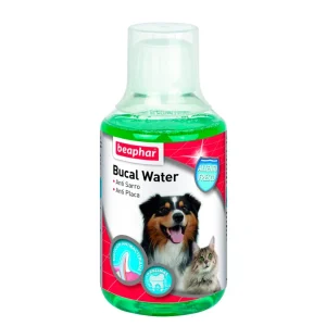 Bucal Water Enjuague Bucal para perros y gatos 250 ml