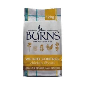 Burns Weight Control Adult/Senior pollo y avena 12 kg