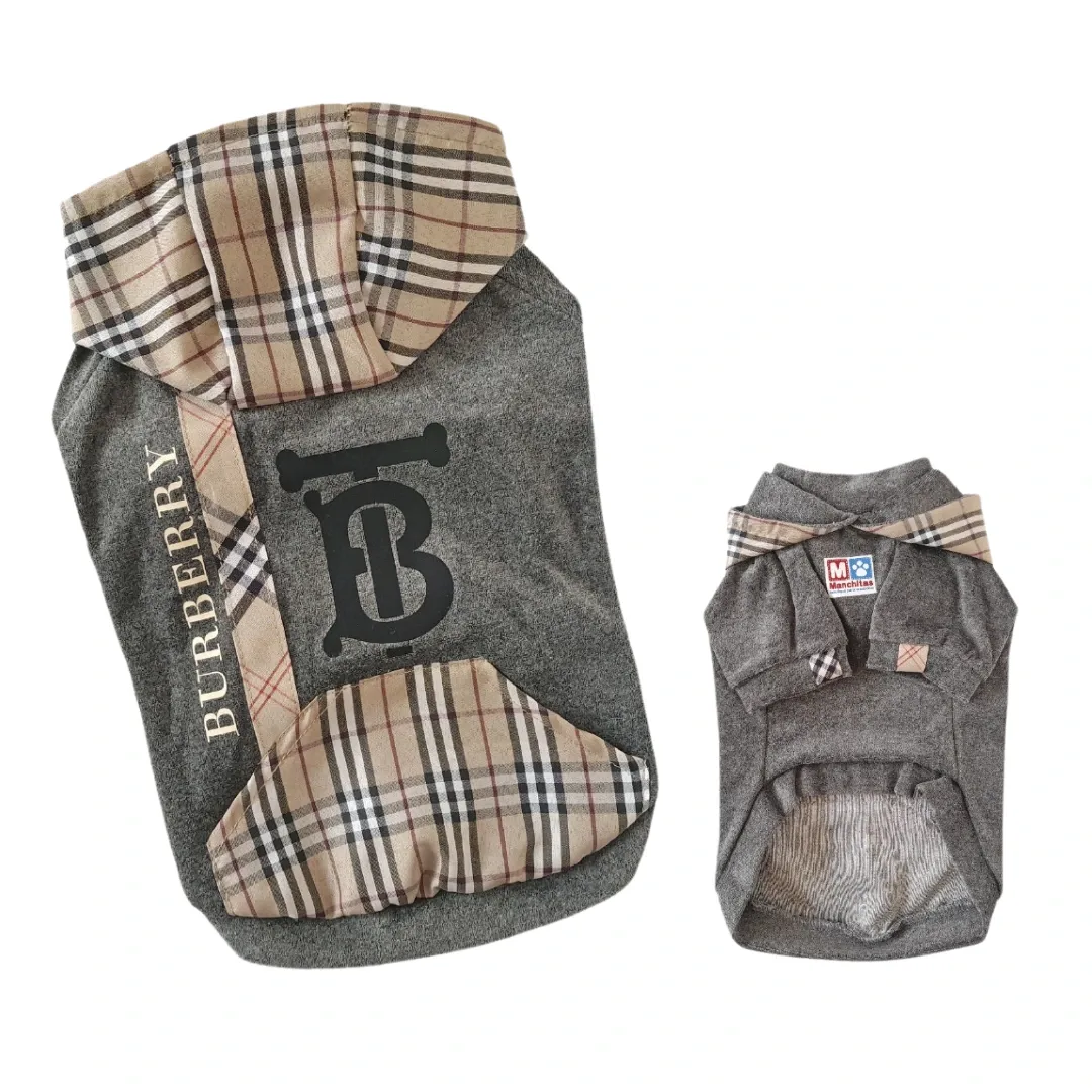 BUZO PLUSH MANCHITAS BURBERRY