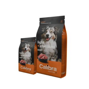 Calibra Dog Expert+ Adult Light & Sterilised - Ternera
