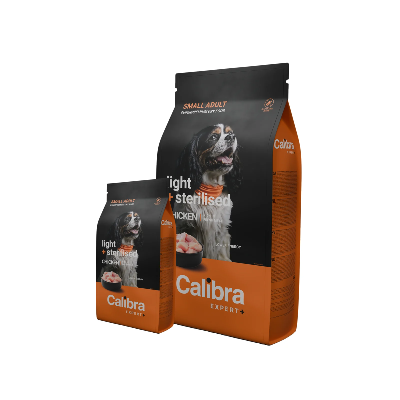 Calibra Dog Expert+ Adult Small Light & Sterilised - Pollo