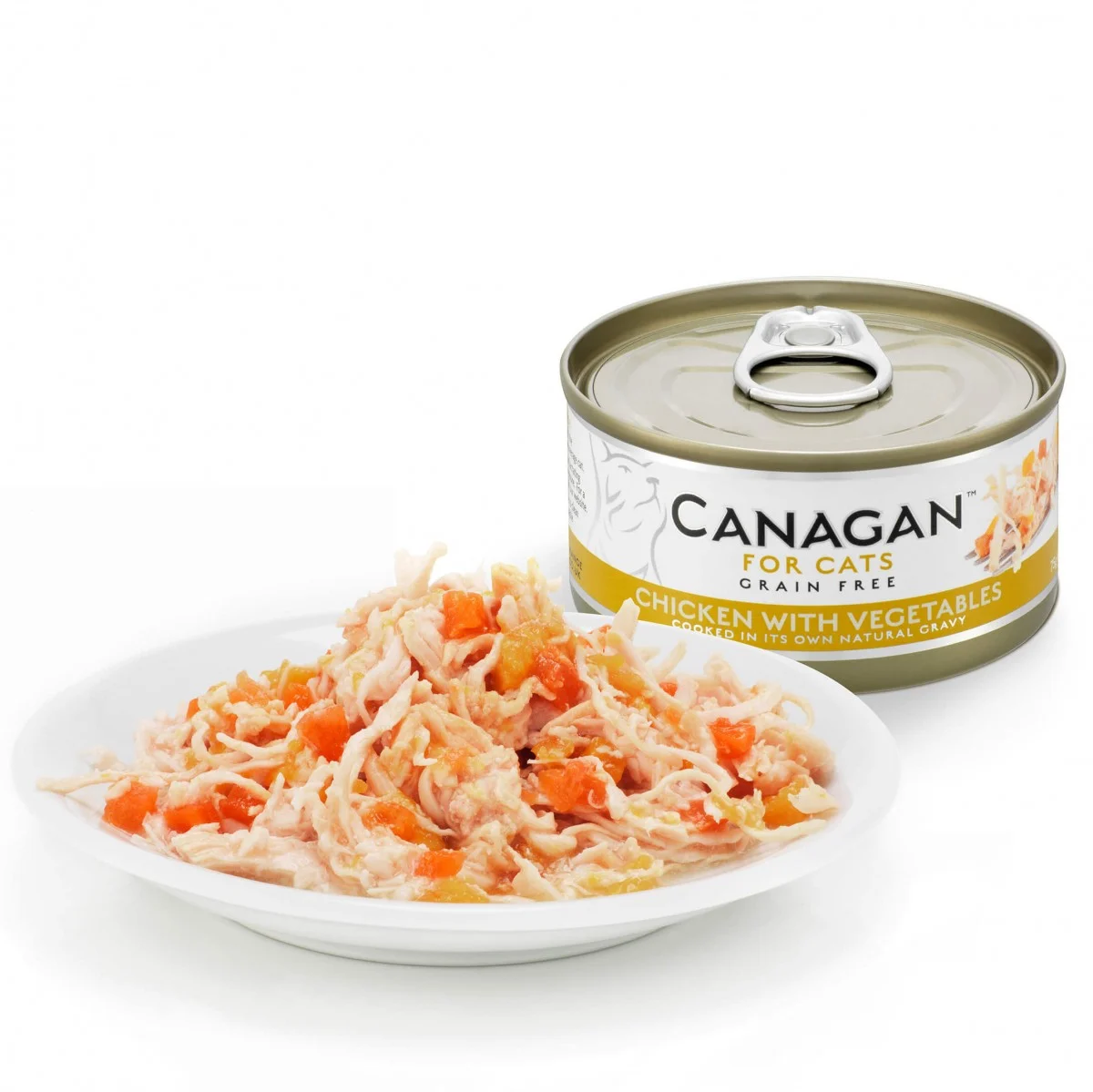 Canagan latita Pollo con verduras 75 g