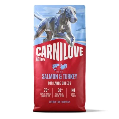 Carnilove Active Maxi con salmón y pavo 12 kg