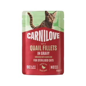 Carnilove Pouch Gravy All Breeds Adult Sterilised Alimento para Gatos