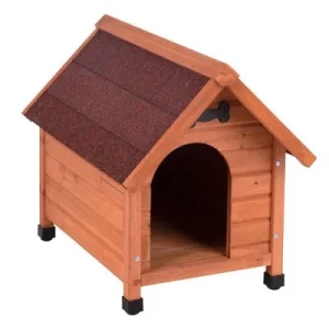 Caseta de madera Spike Classic para perros S: 54 x 77 x 67 cm (An x P x Al)
