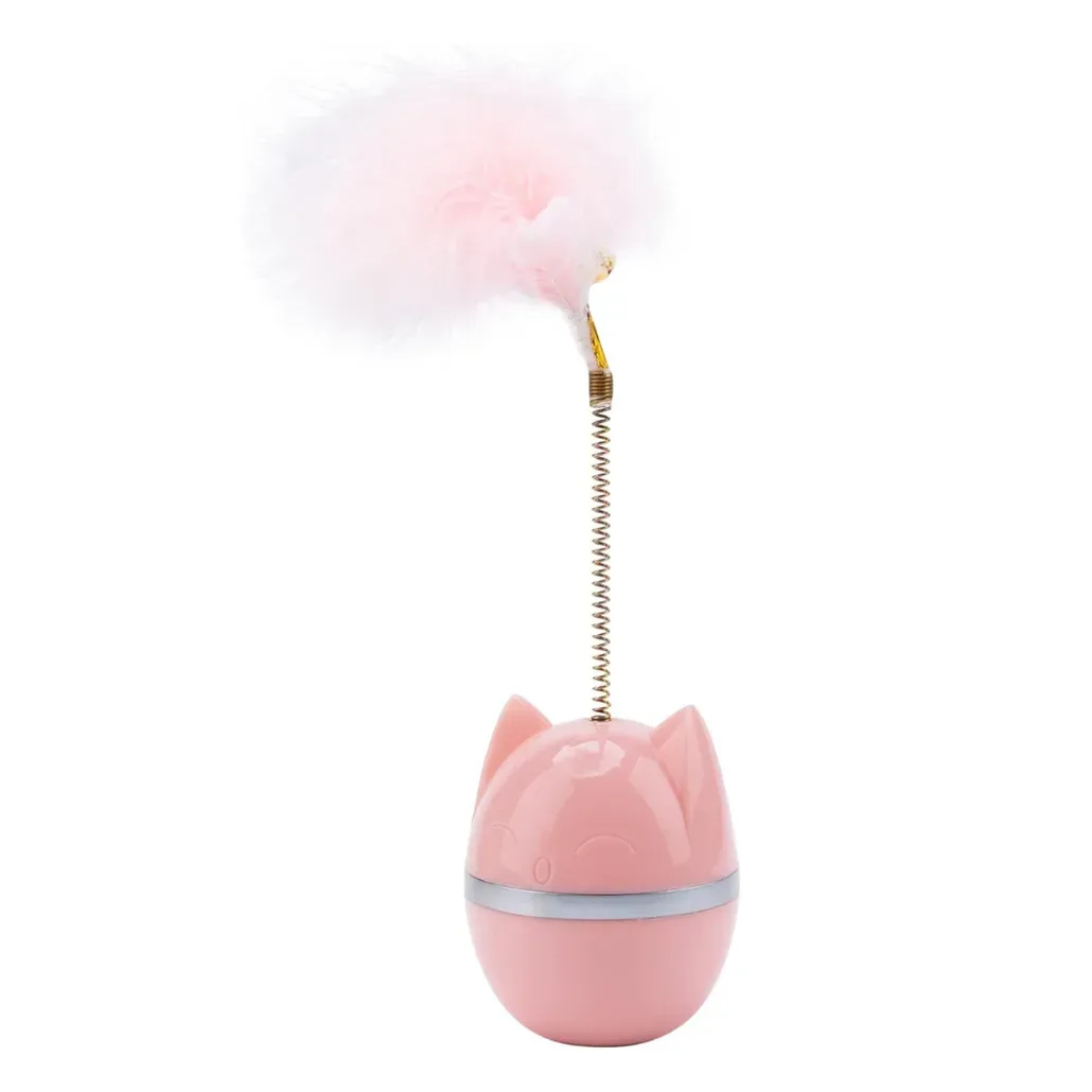 CAT DANCER CON PLUMAS
