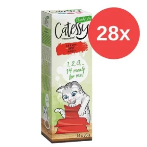 Catessy Bocaditos en salsa en tarrinas 28 x 85 g - Pack Ahorro