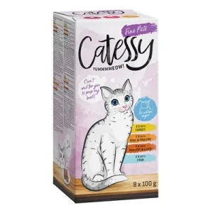 Catessy en tarrinas 32 x 100 g - Pack mixto Pack mixto I en paté