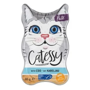 Catessy paté para gatos Bacalao (18 x 85 g)
