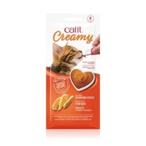 Catit Creamy 4 x 10 g Pollo