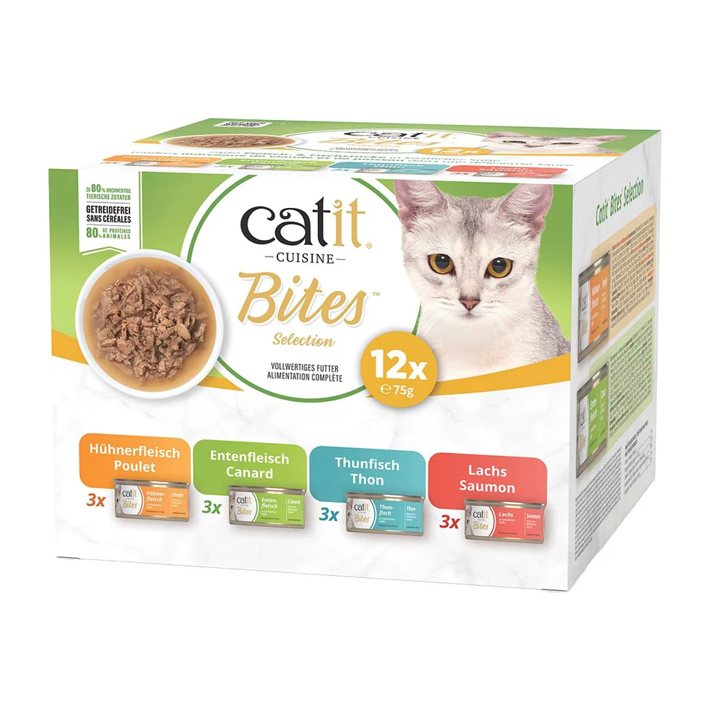 Catit Cuisine Bites Selection - Comida para gatos