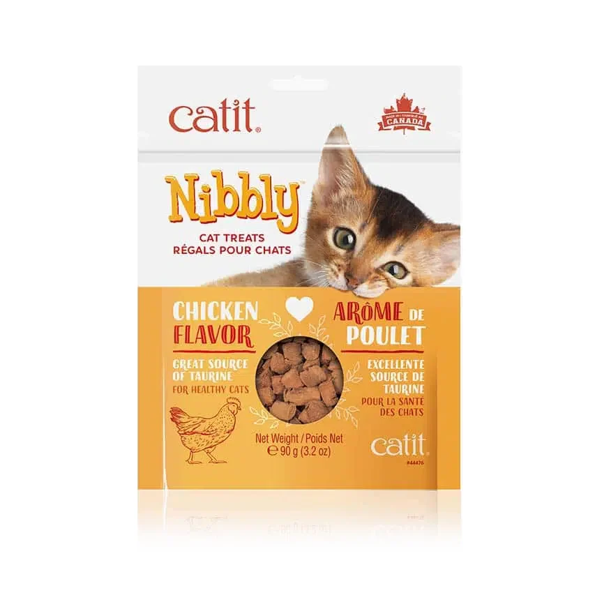 CATIT NIBBLY SNACK POLLO 90GR