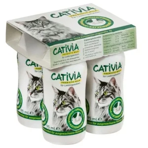 Cativia Leche para gatos 4 x 95 ml