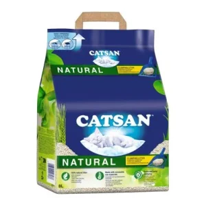 Catsan Natural arena aglomerante 8 l