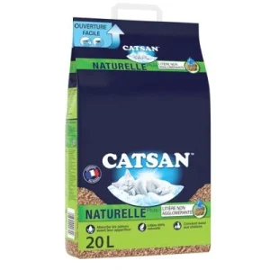 Catsan Naturelle Plus arena vegetal absorbente 20 l