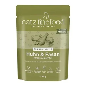 catz finefood 64 x 85 g Pollo y faisán