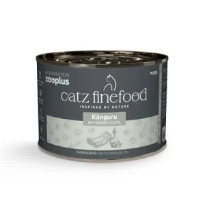 catz finefood Monoproteína zooplus 6 x 200 g Canguro