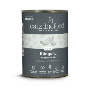 catz finefood Monoproteína zooplus 6 x 400 g Canguro