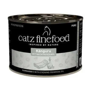 catz finefood Pure en latas 6 x 200 Canguro (6 x 200 g)