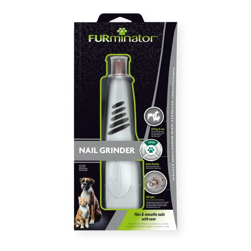 Cepillo Furminator Grooming Dog Nail Grinder