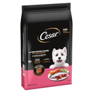 Cesar Adult con pollo, salmón y verduras para perros 7 kg