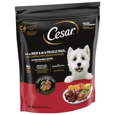 Cesar Adult con vacuno, ave y verduras para perros 1,4 kg