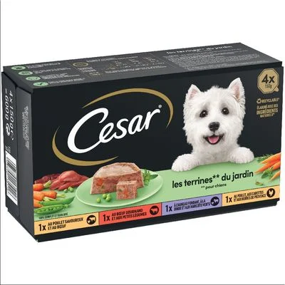 Cesar Selección Clásicos Recetas campesinas (4 x 150 g)